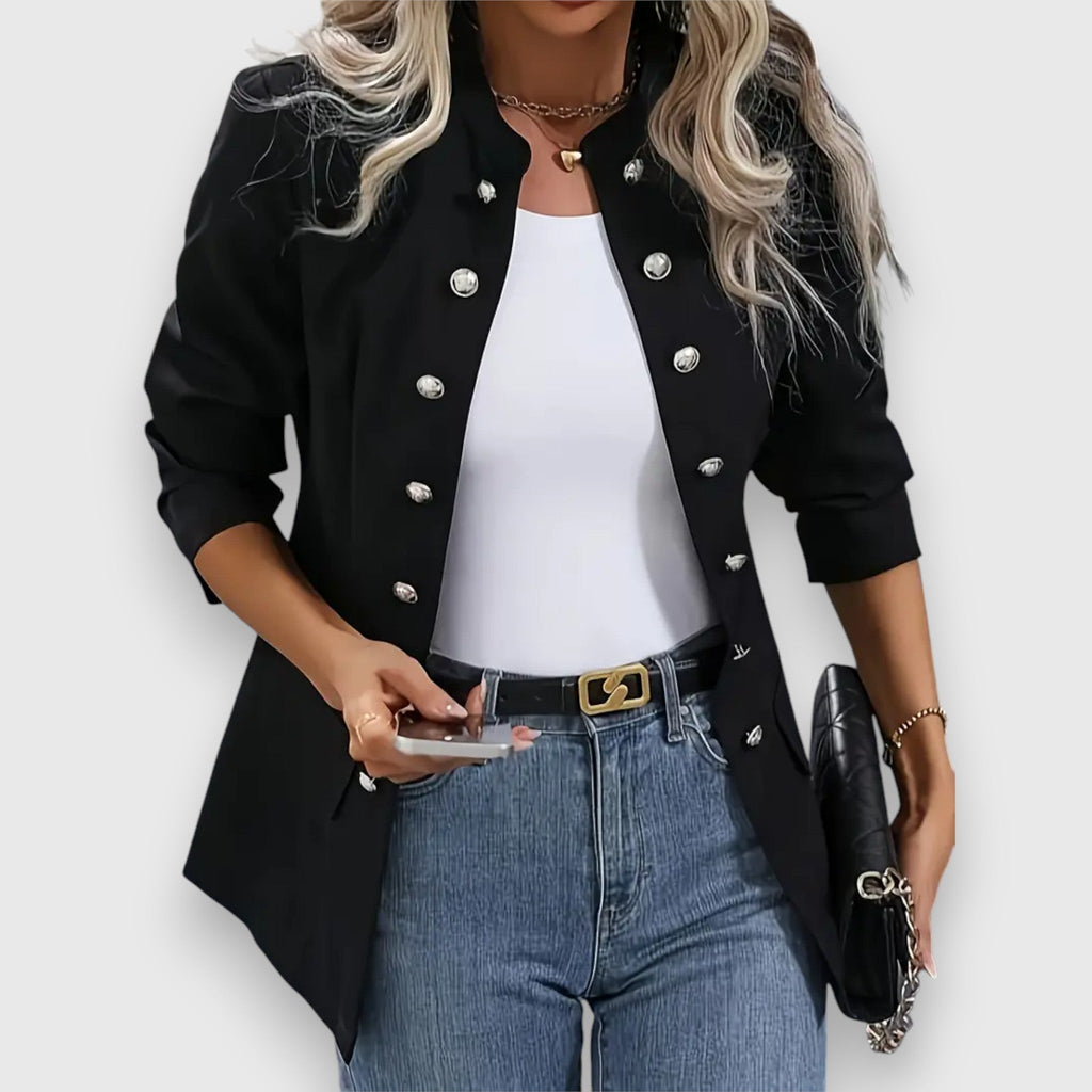 Sandra – Giacca con bottoni classici