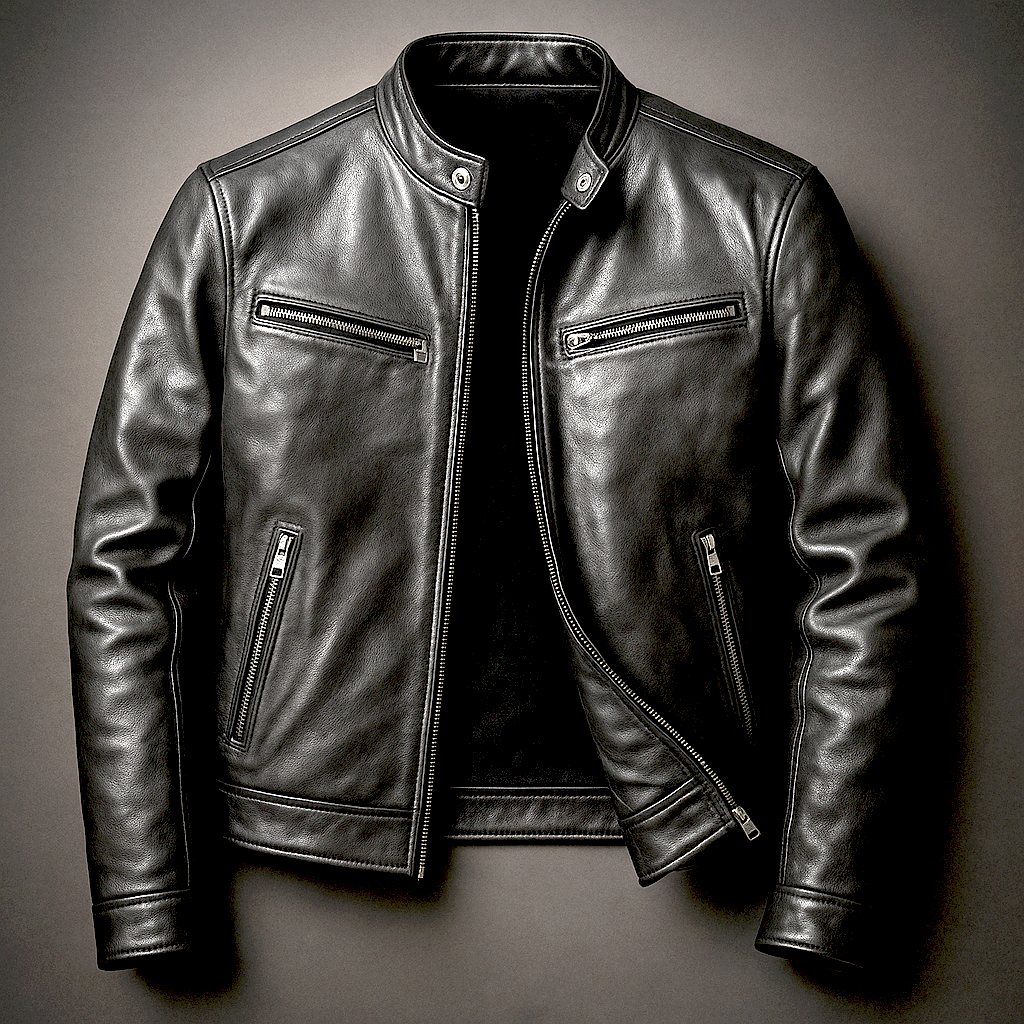 Giacca in pelle vintage