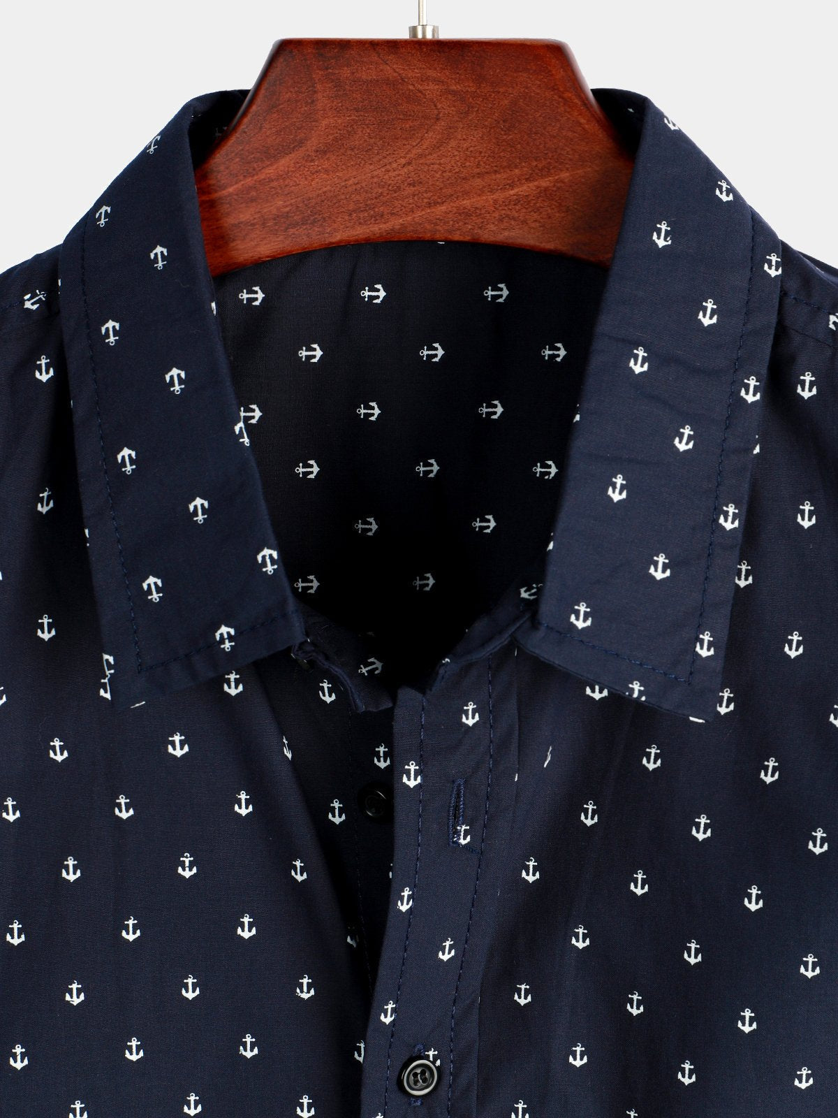 Camicia da uomo a maniche corte con stampa