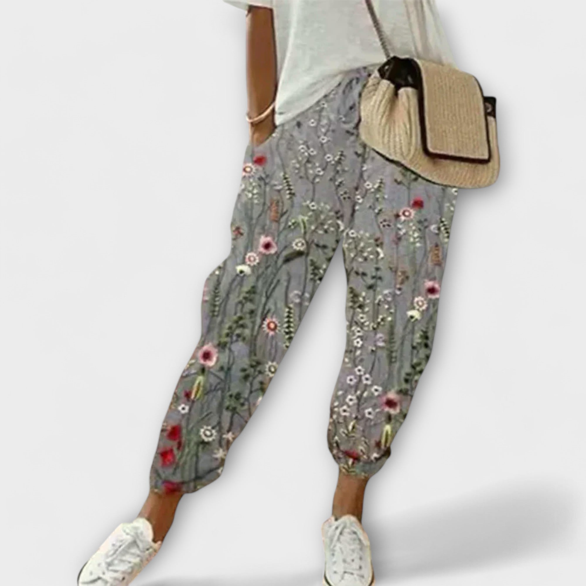 Barbara – pantaloni comodi in cotone e lino