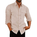 Arturo | Camicia con Bottoni in Tessuto Traspirante – camicie e polo da uomo | Erminia Boutique Bologna