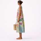 Wiktoria - Abito midi universale multicolore