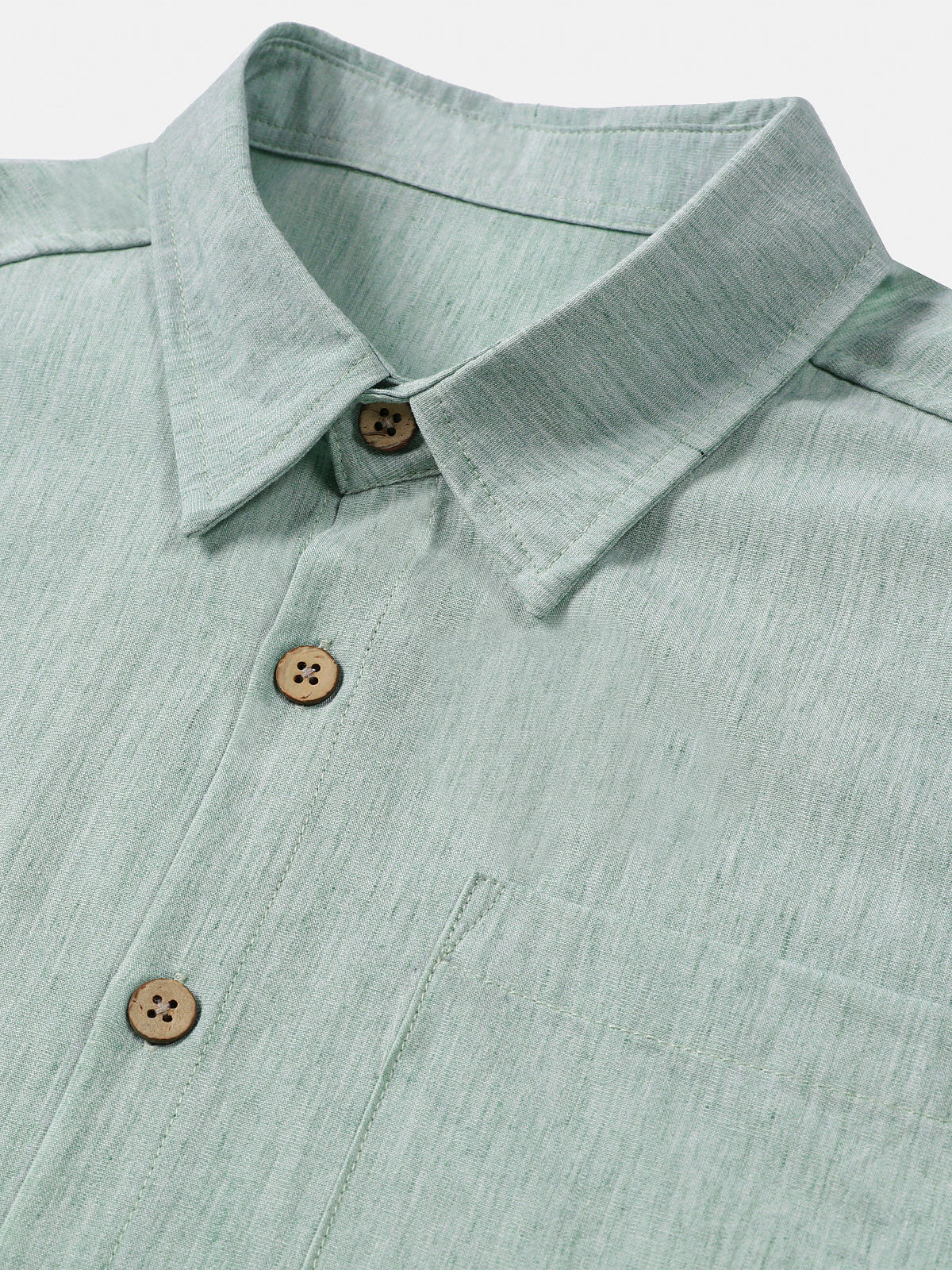 T-shirt sportiva da uomo a maniche corte di colore verde