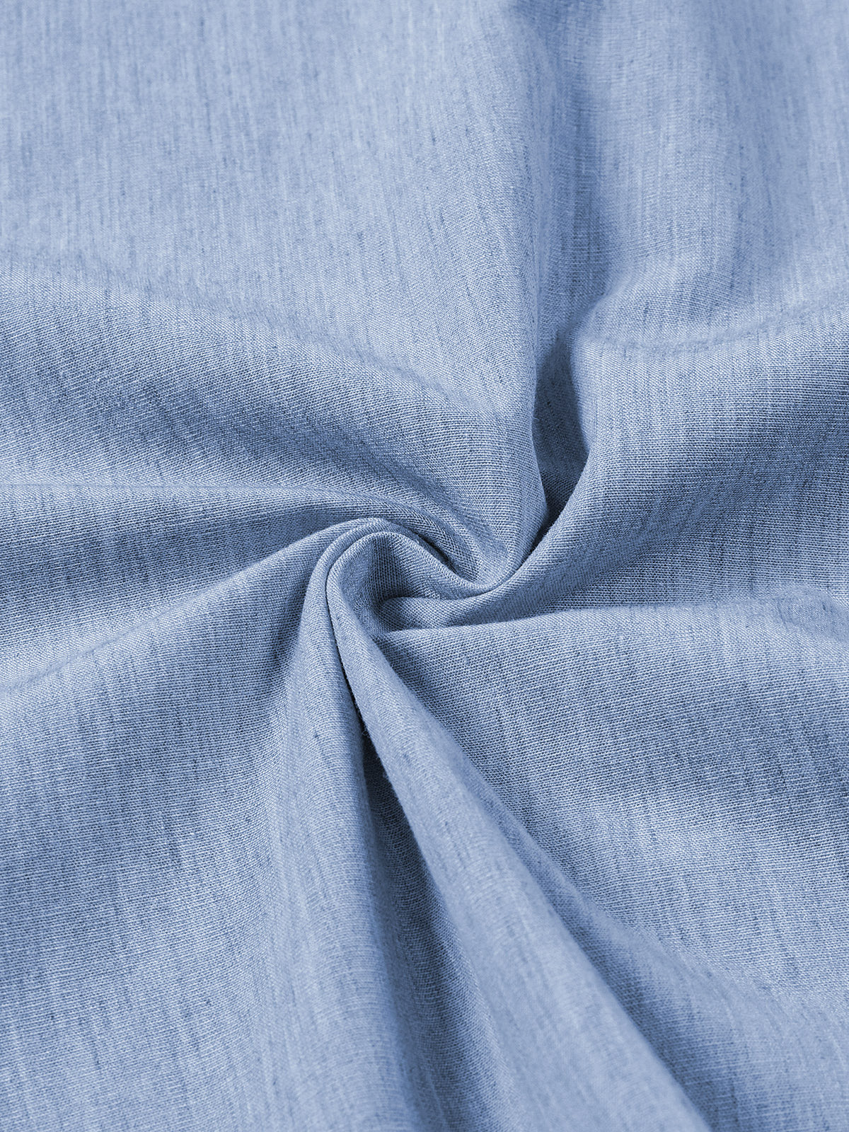 Camicia sportiva da uomo a maniche corte di colore blu