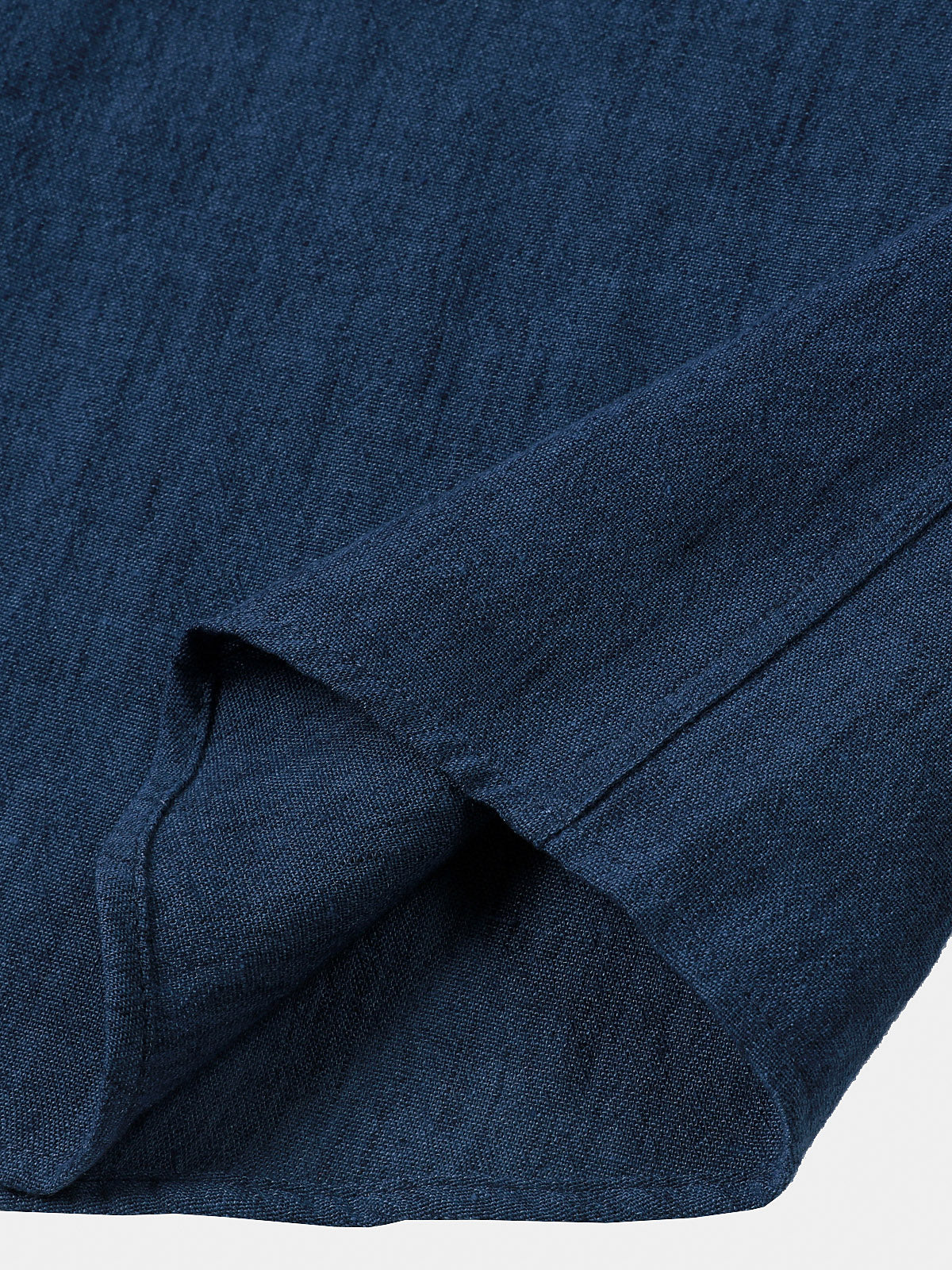 Camicia Henley Casual da Uomo a Manica Corta in Colore Unito per l'Estate