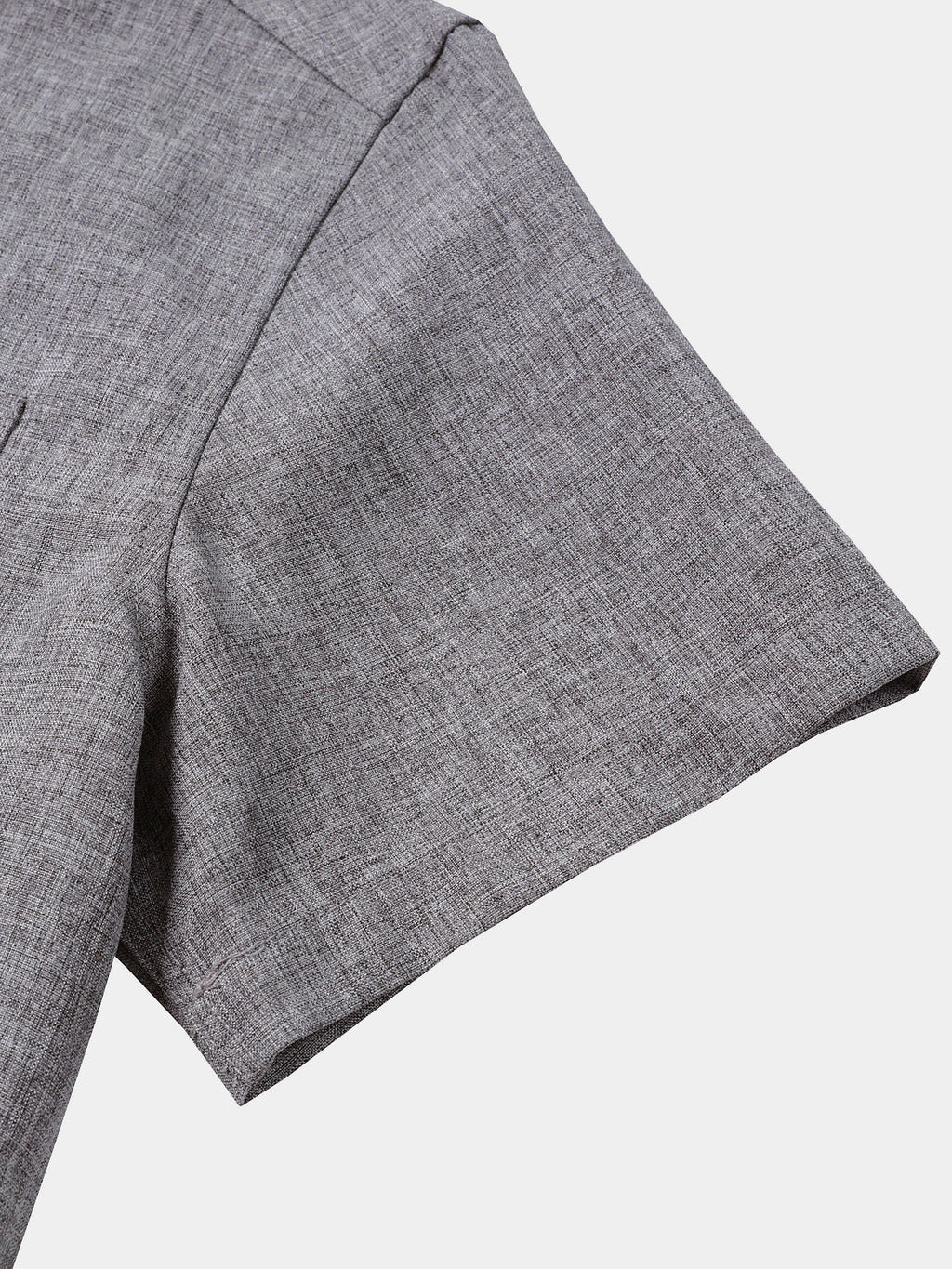 Camicia Casual da Uomo a Maniche Corte con Bottoni