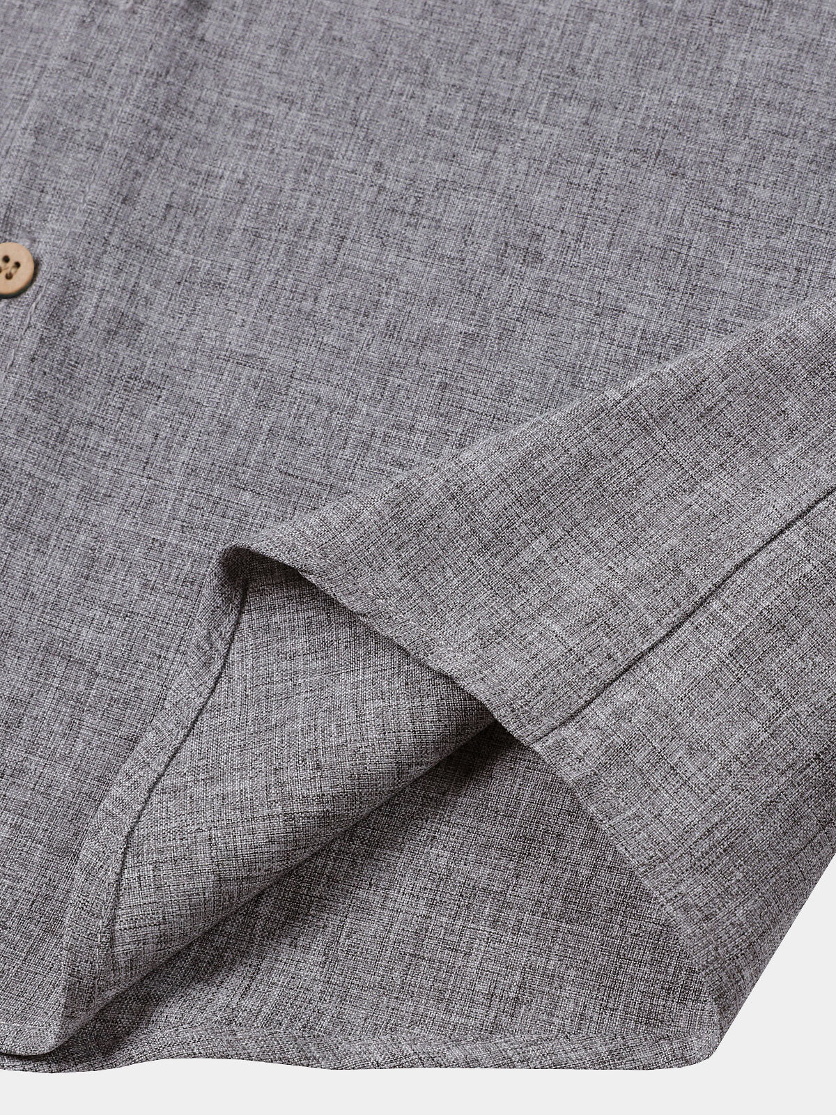 Camicia Casual da Uomo a Maniche Corte con Bottoni