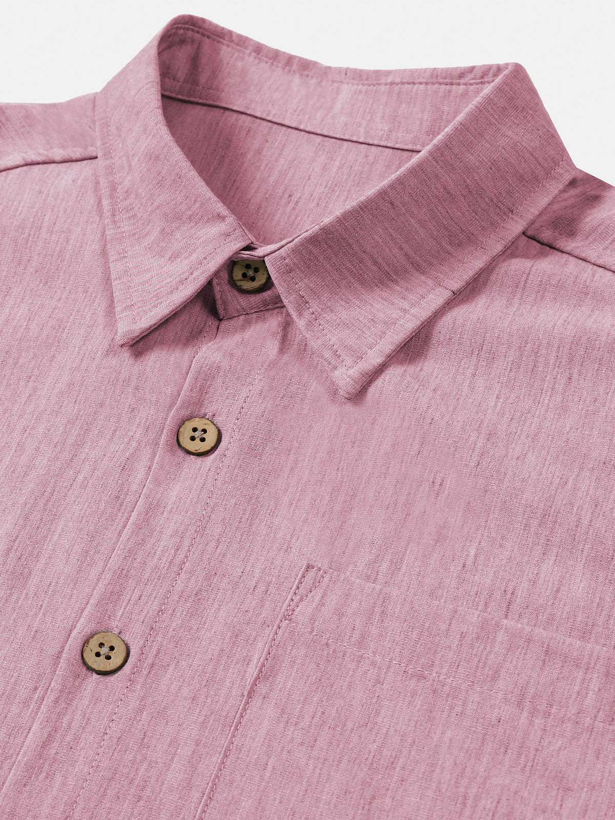 Maglietta sportiva da uomo a manica corta di colore rosa