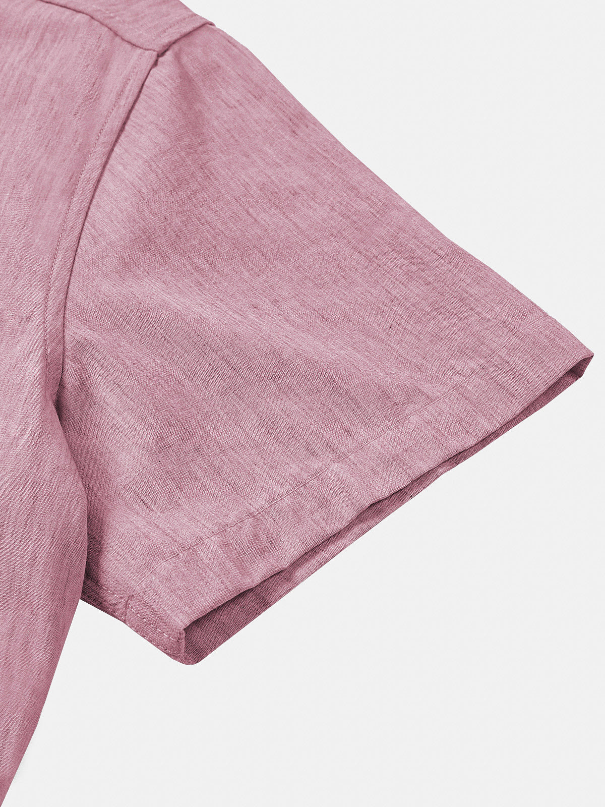 Maglietta sportiva da uomo a manica corta di colore rosa