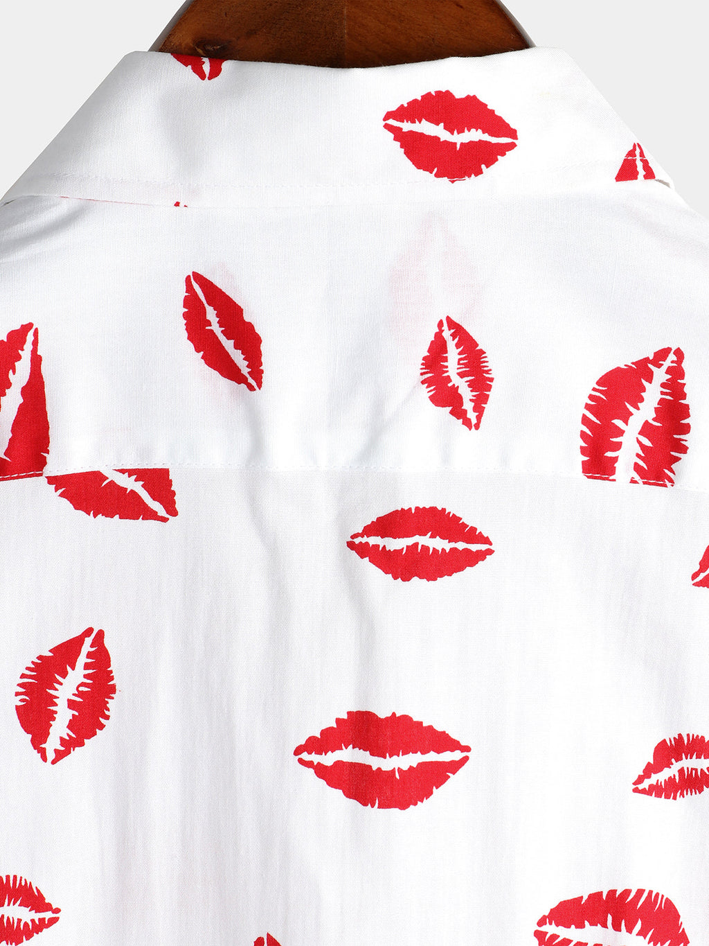 Camicia da uomo a maniche corte per le vacanze con tasca
