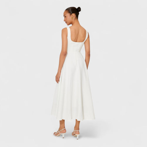 Amelia | Abito midi senza tempo – abiti eleganti da donna | Erminia Boutique Bologna