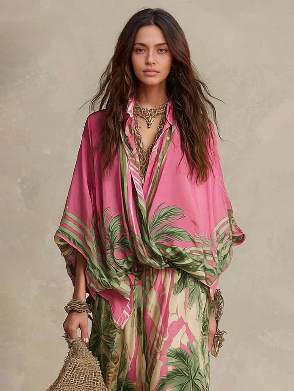Natalia - Set Kimono di Seta