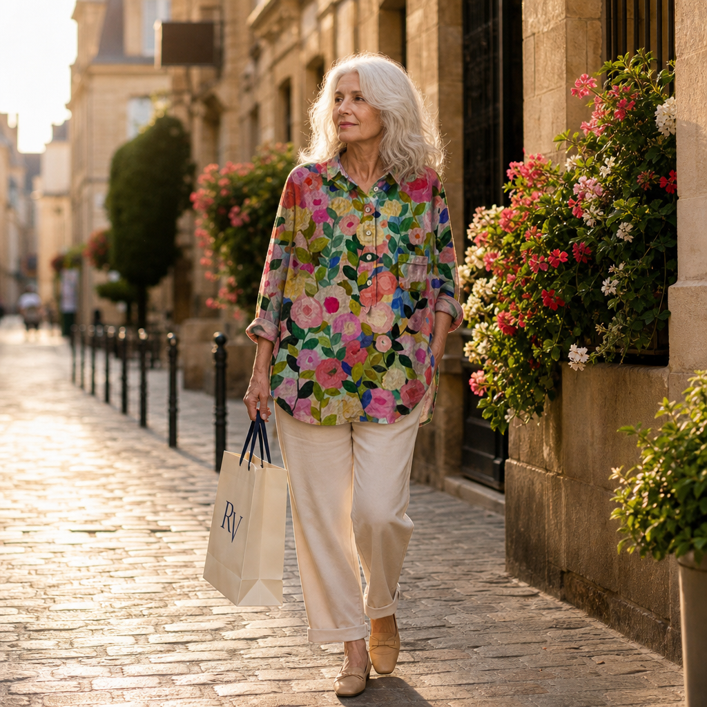 Claire | Elegante blusa estiva