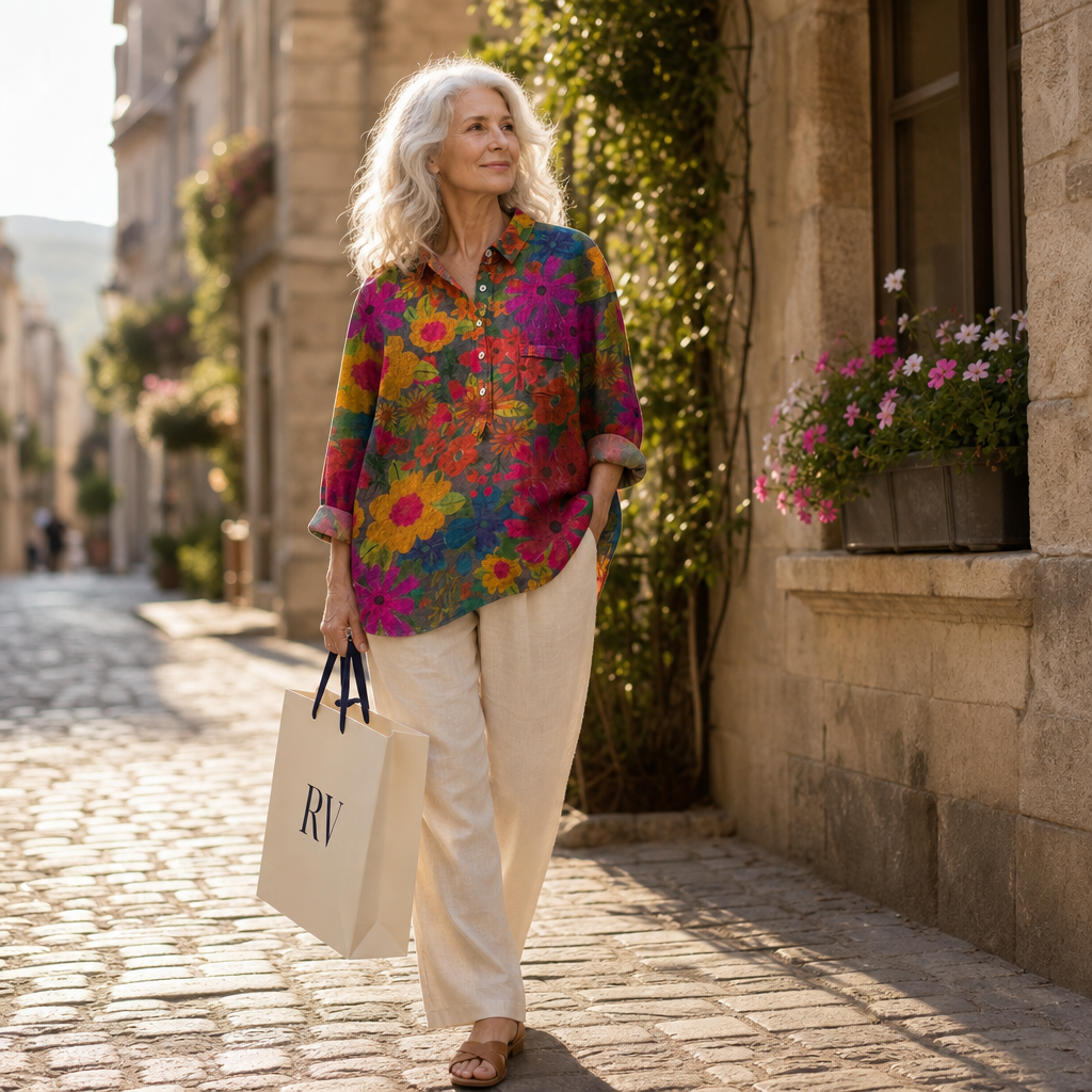 Émilie | Elegante blusa estiva