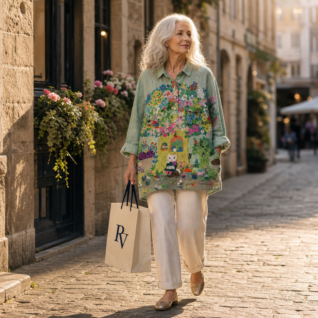 Caroline | Elegante blusa estiva