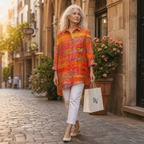 Catherine | Elegante blusa estiva