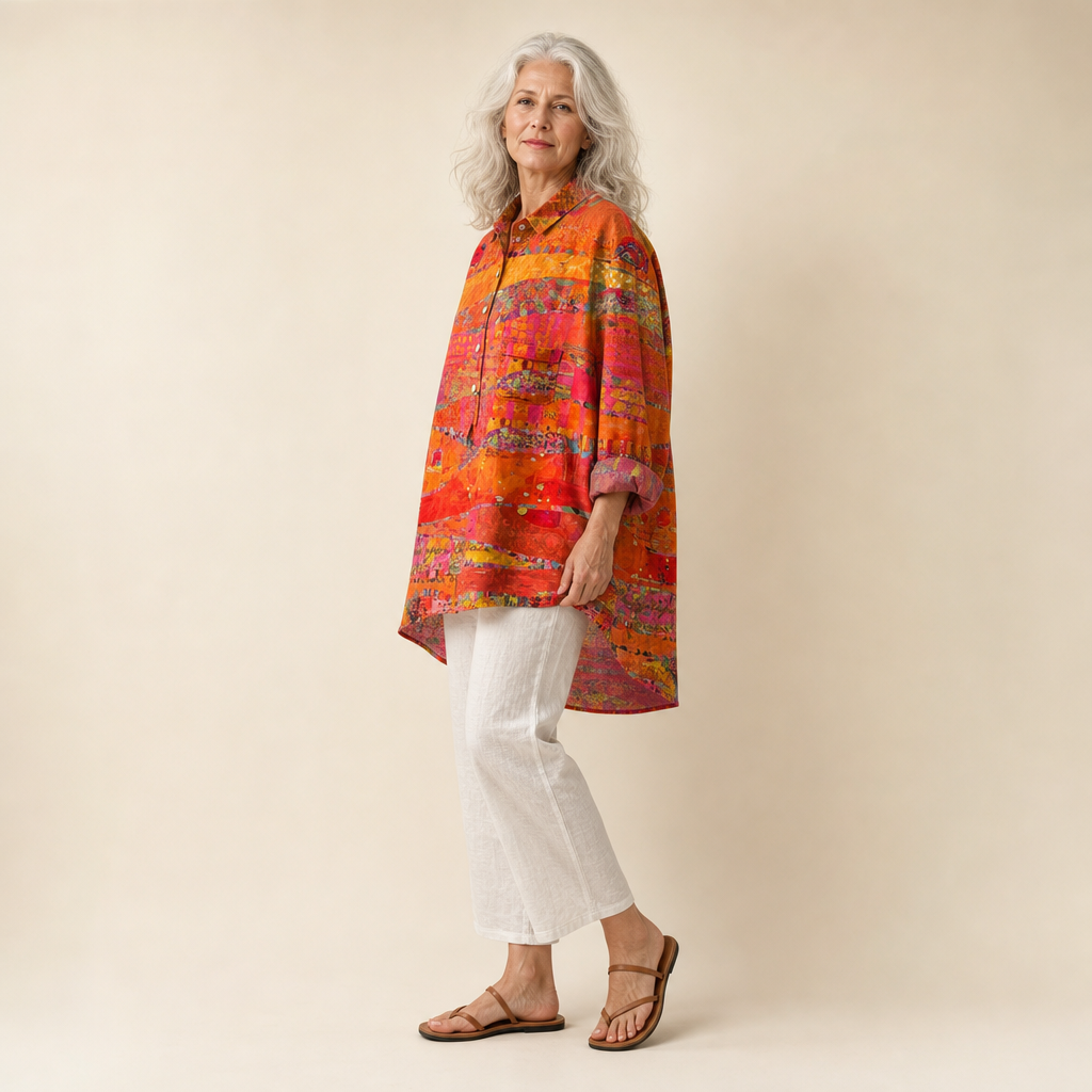 Catherine | Elegante blusa estiva