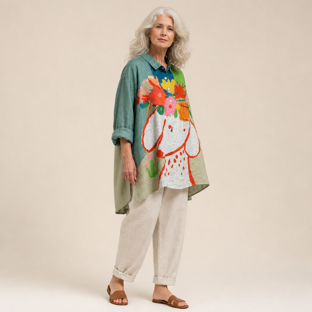 Aurélie | Elegante blusa estiva