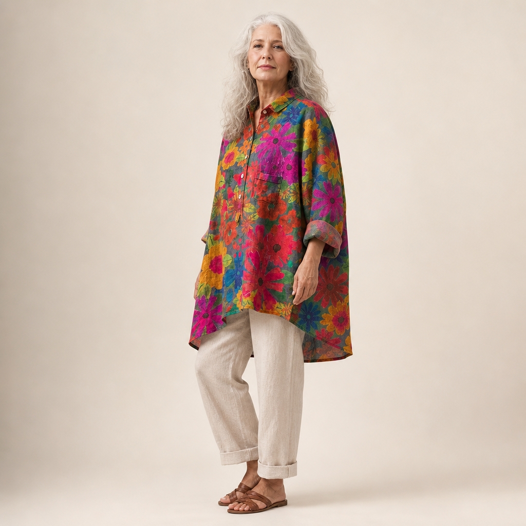 Émilie | Elegante blusa estiva
