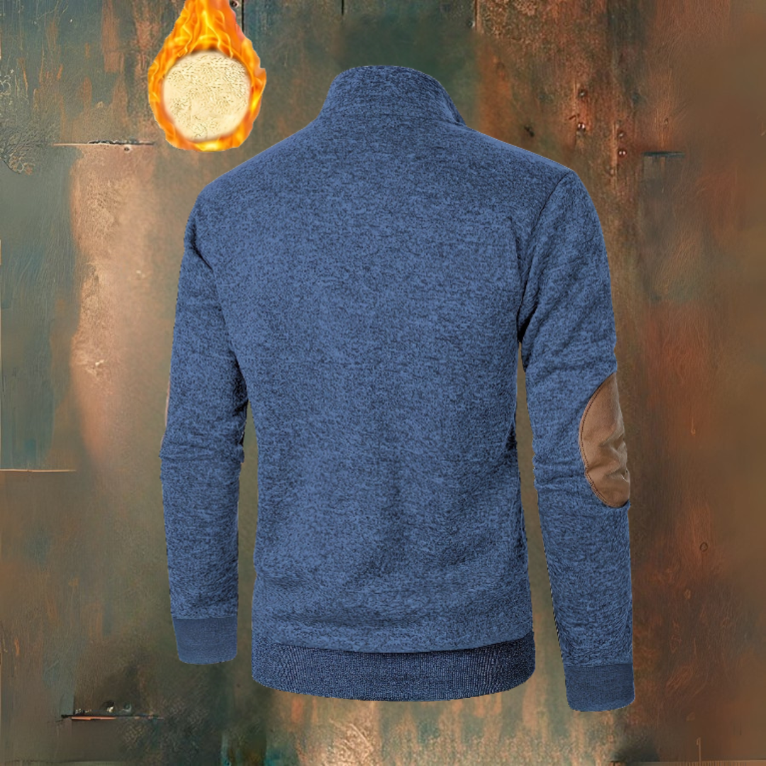 Felpa in pile Yellowstone con zip