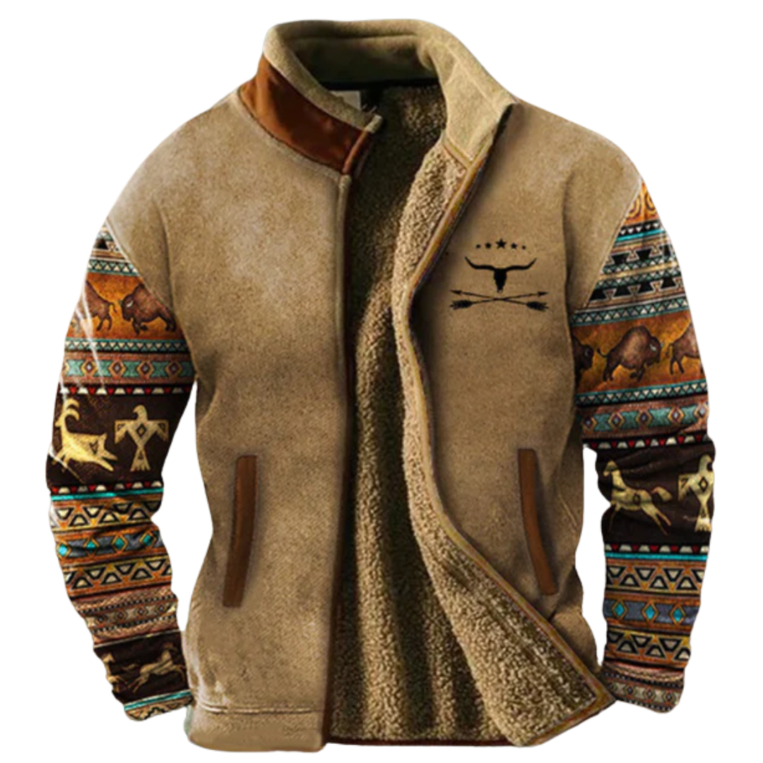 Mathéo – giacca fleece casual da uomo