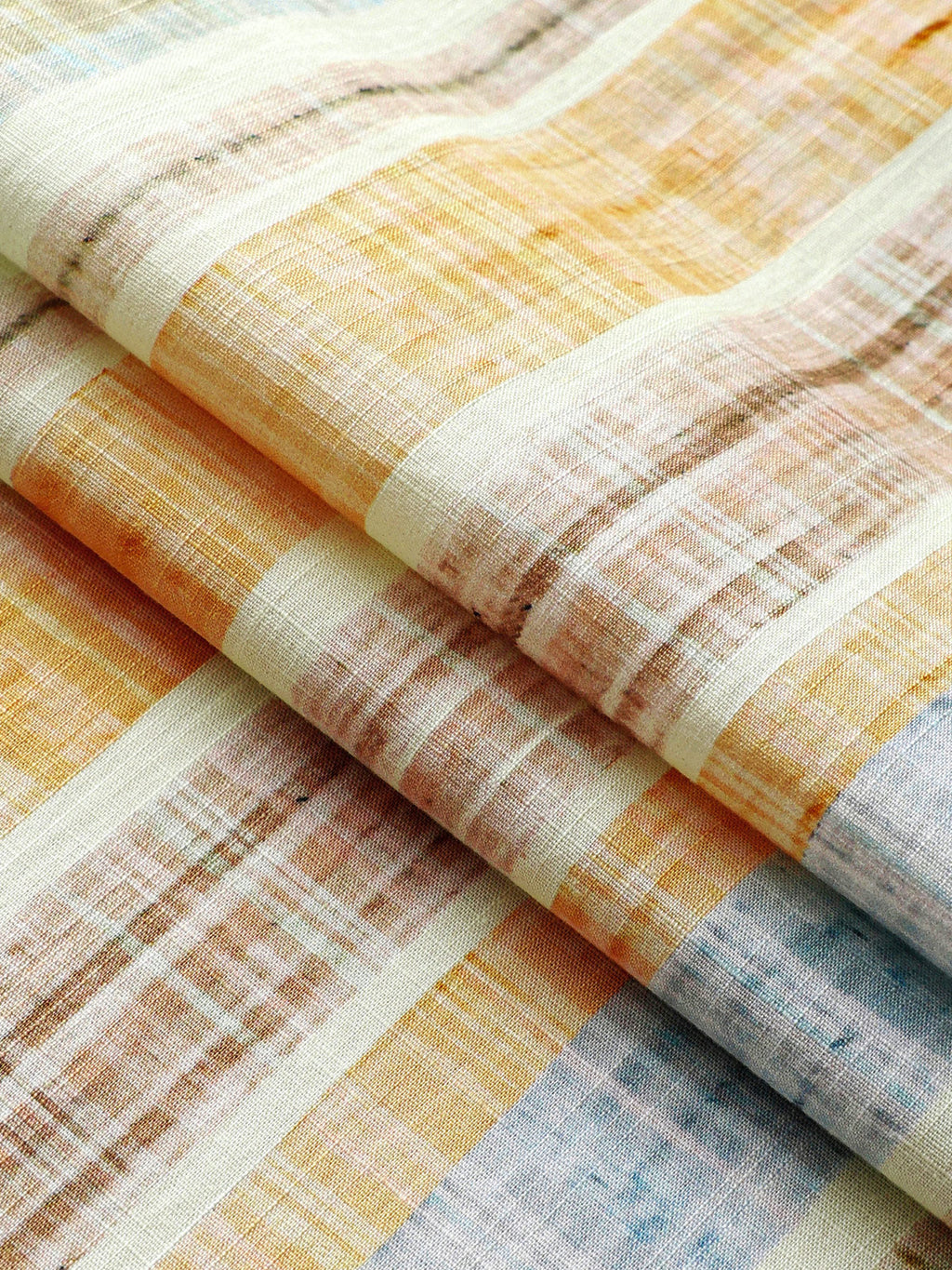 Camicia da uomo a maniche corte a righe verticali in cotone, traspirante, ideale per le vacanze