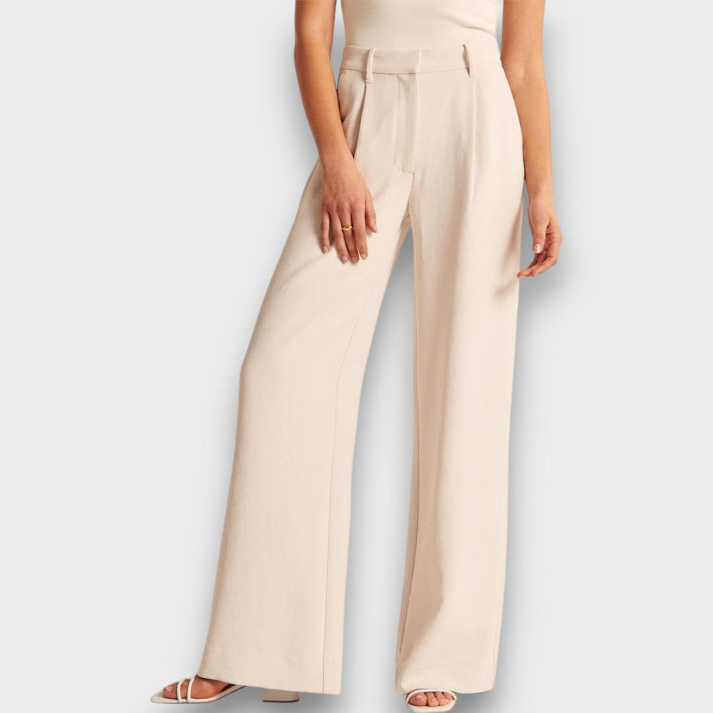 Zosia – pantaloni larghi a vita alta