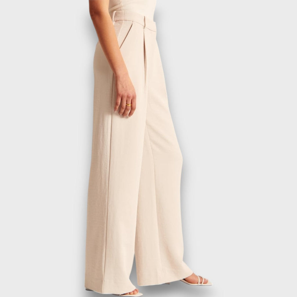 Zosia – pantaloni larghi a vita alta