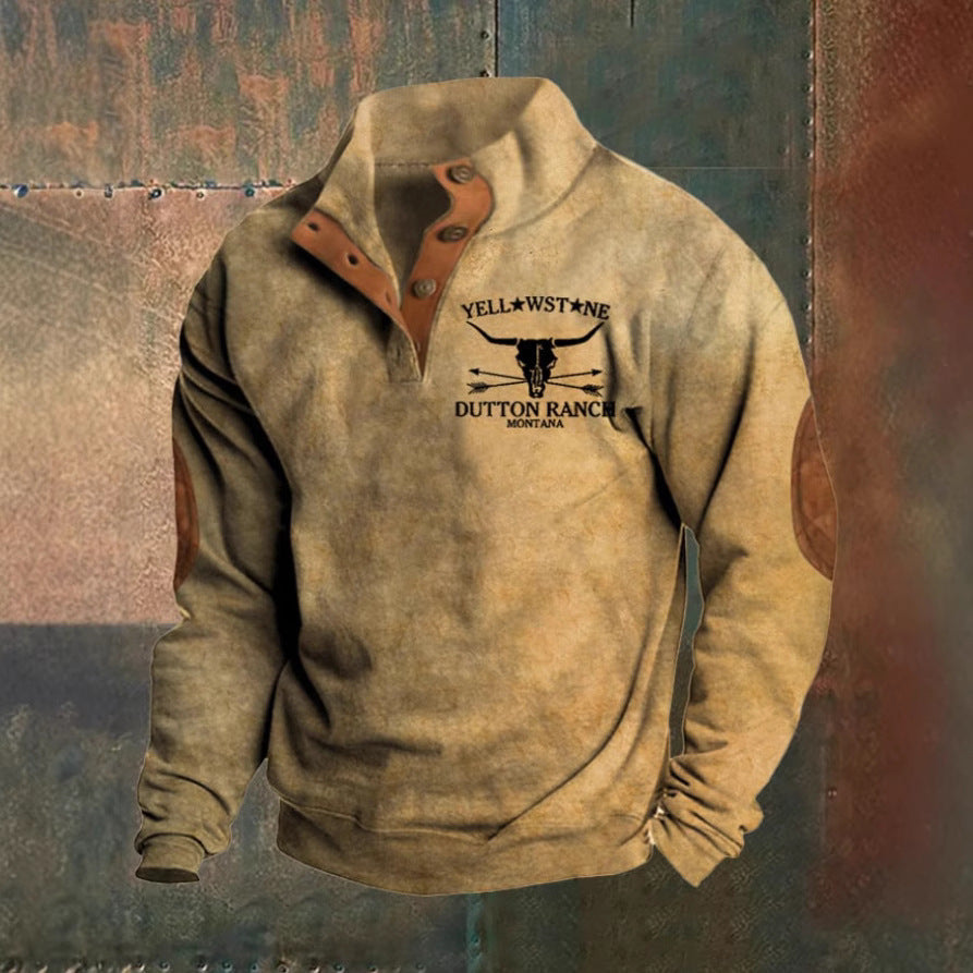 Yellowstone Dutton Ranch — Felpa esclusiva – felpe e pile da uomo | Erminia Boutique Bologna