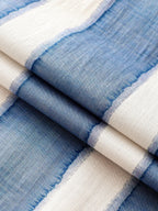 Camicia casual retro a righe da uomo in cotone, ideale per la spiaggia, feste e vacanze, con maniche corte
