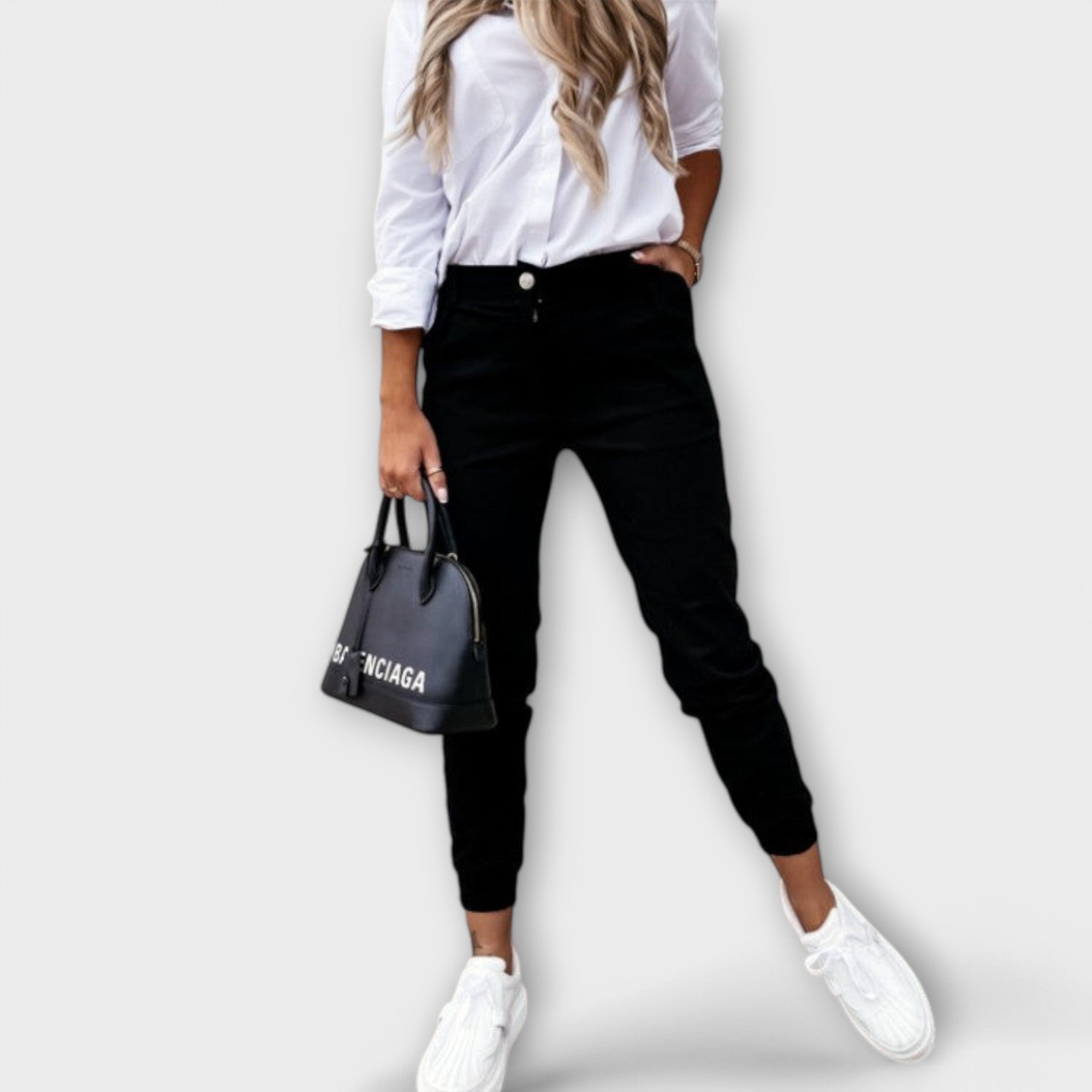 Melania – Pantaloni elasticizzati da donna