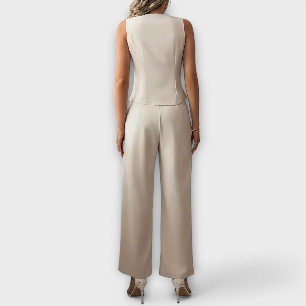 Monika – gilet e pantaloni set