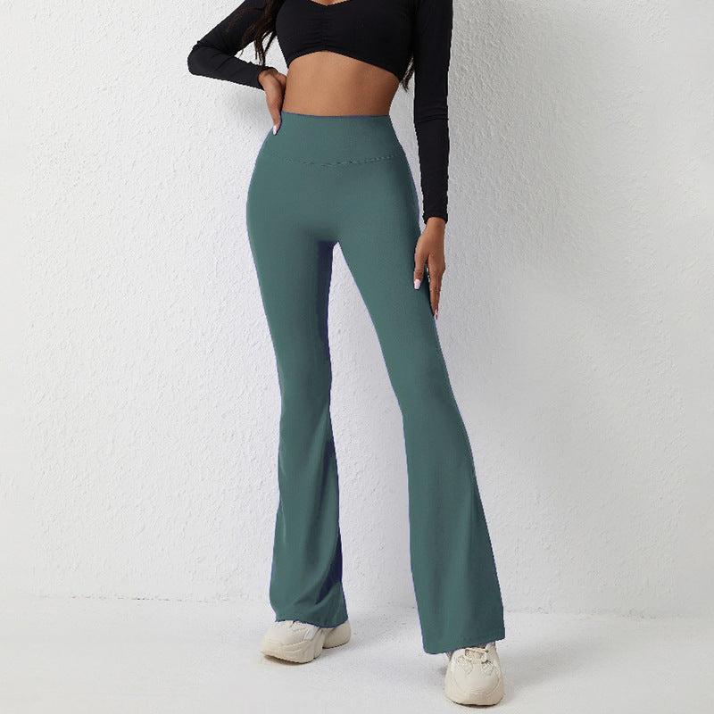 Sylwia – pantaloni casual con gamba a campana