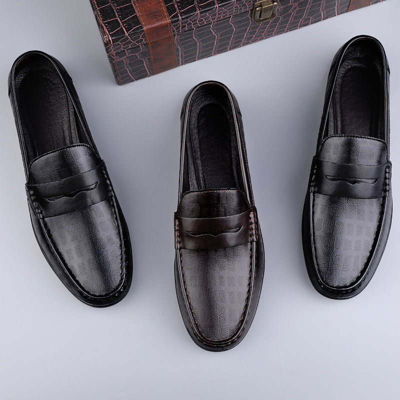 Scarpe da uomo James in pelle naturale di alta qualità