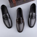 Scarpe da uomo James in pelle naturale di alta qualità