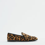 Adrianna - Mocassino audace in stampa leopardata