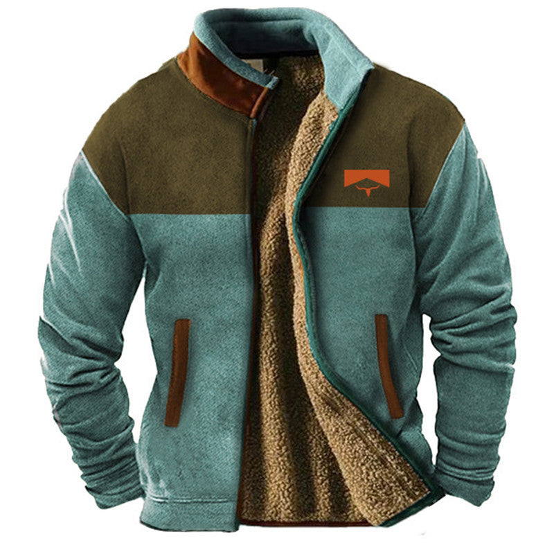 Mathéo – giacca fleece casual da uomo
