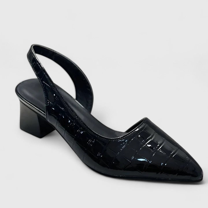Aleksandra – Eleganti Décolleté Slingback con Tacco Basso