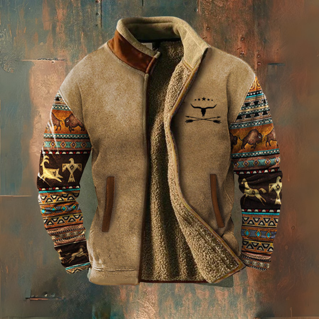 Mathéo – giacca casual da uomo in pile