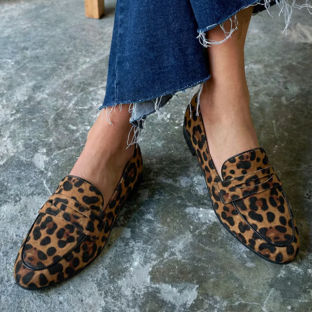 Zaria - Scarpe audaci a stampa leopardata