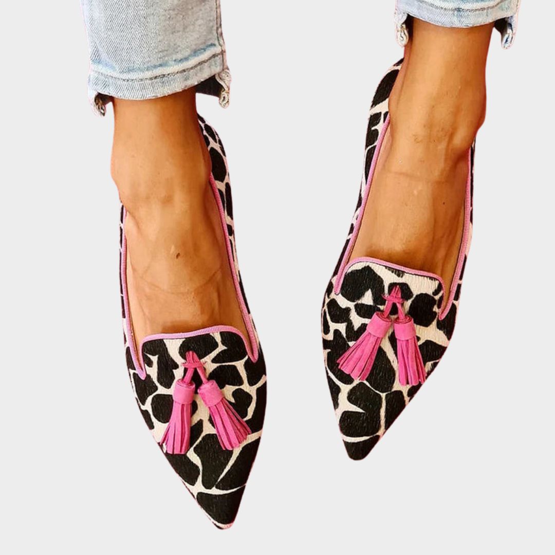 Nela - Mocassino classico con frange