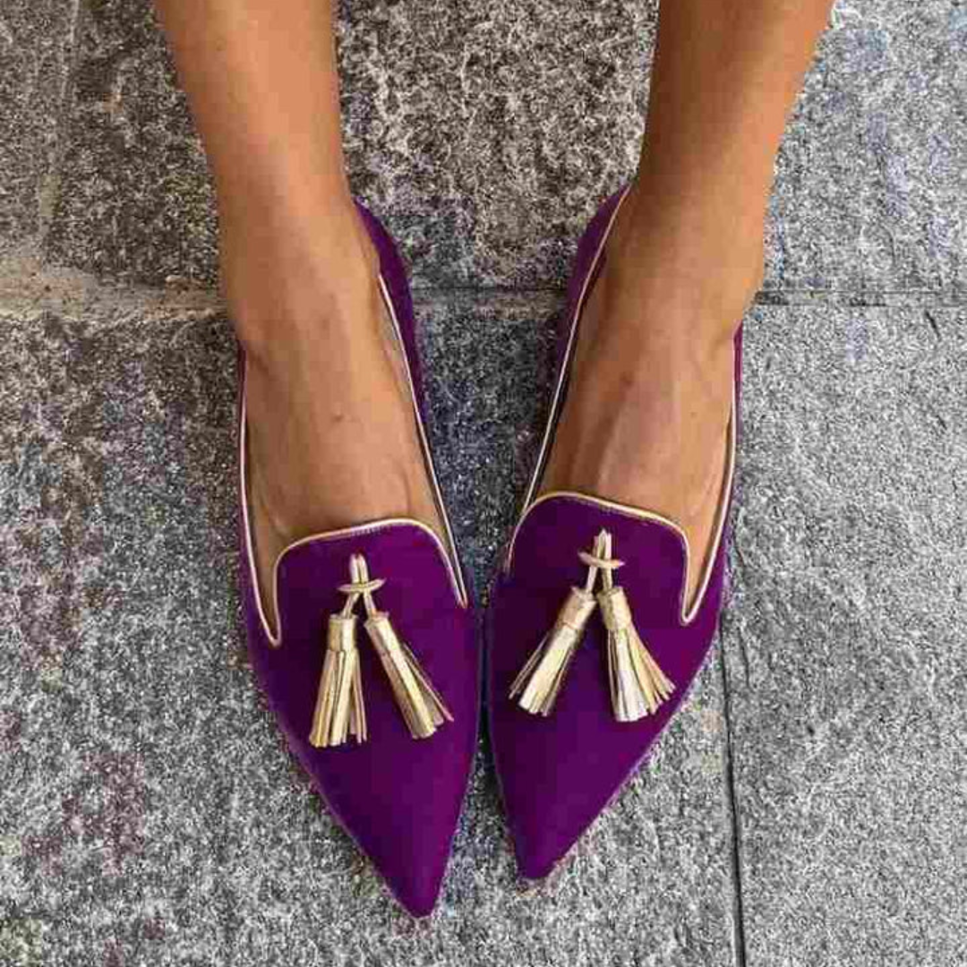 Paulina - Mocassini con frange in stile boho