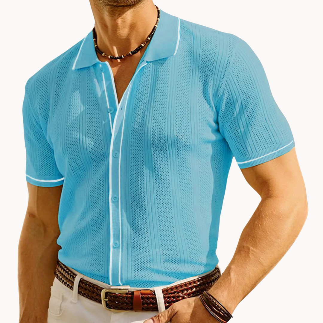 Rafał - Maglietta Polo a Maniche Corte Traspirante