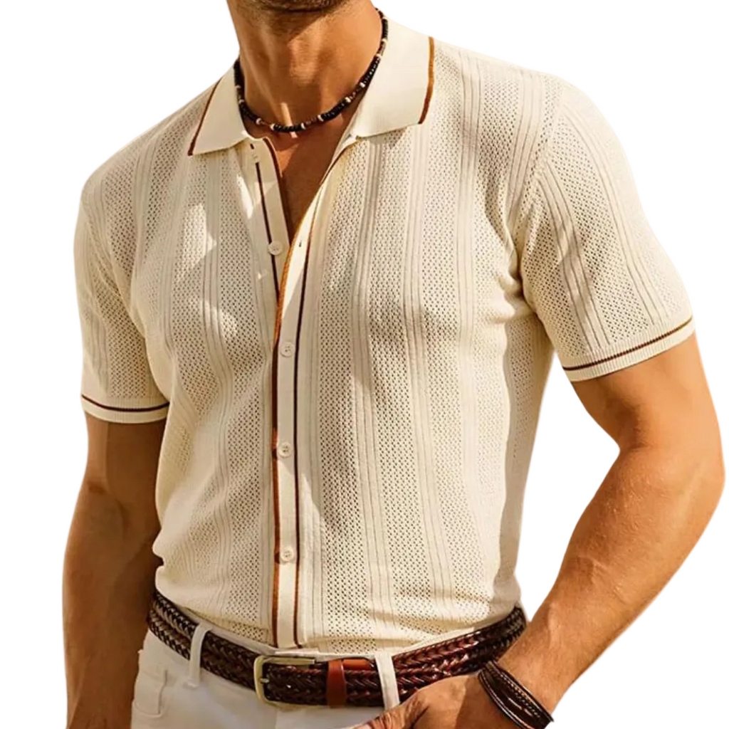 Rafał - Maglietta Polo a Maniche Corte Traspirante