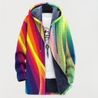 Ewa – Giacca con strisce arcobaleno