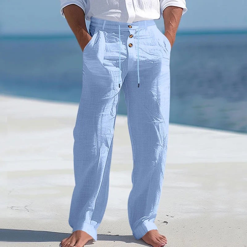 EMILE – Pantaloni Eleganti Leggeri per le Giornate Estive