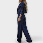 Maria – completo elegante a righe per donna