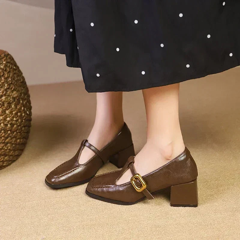 Ida – Scarpe da donna senza tempo con tacco medio