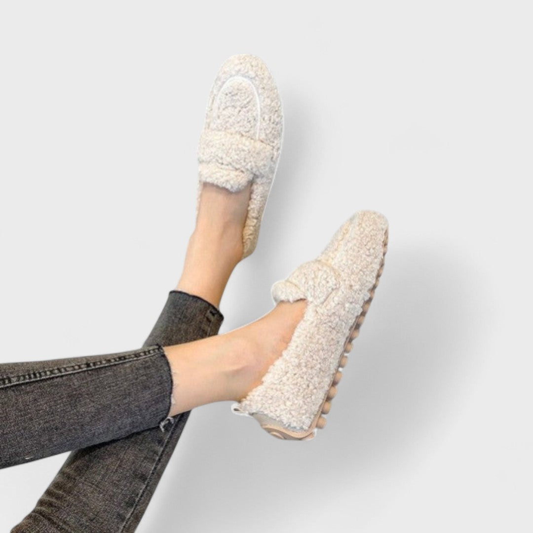 Kinga – Mocassini da Donna per Casa con Finitura Morbida