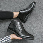 Darell™ | Stivaletti con Doppia Fibbia Monk